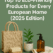 Top 10 Eco-Friendly Products for Every European Home